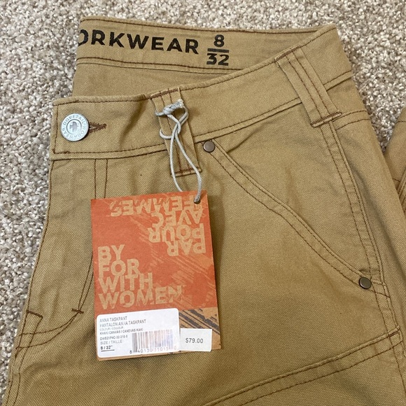 NWT Dovetail Khaki Workwear Pants - Picture 2 of 5